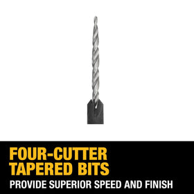 DEWALT pressure-activated ball groove boosts rapid loading efficiency