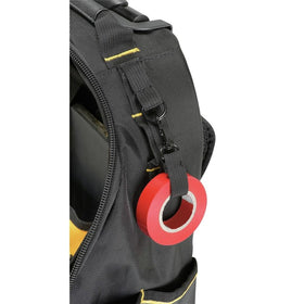 DEWALT Pro Backpack on Wheels ideal for pros needing organized gear on the move.