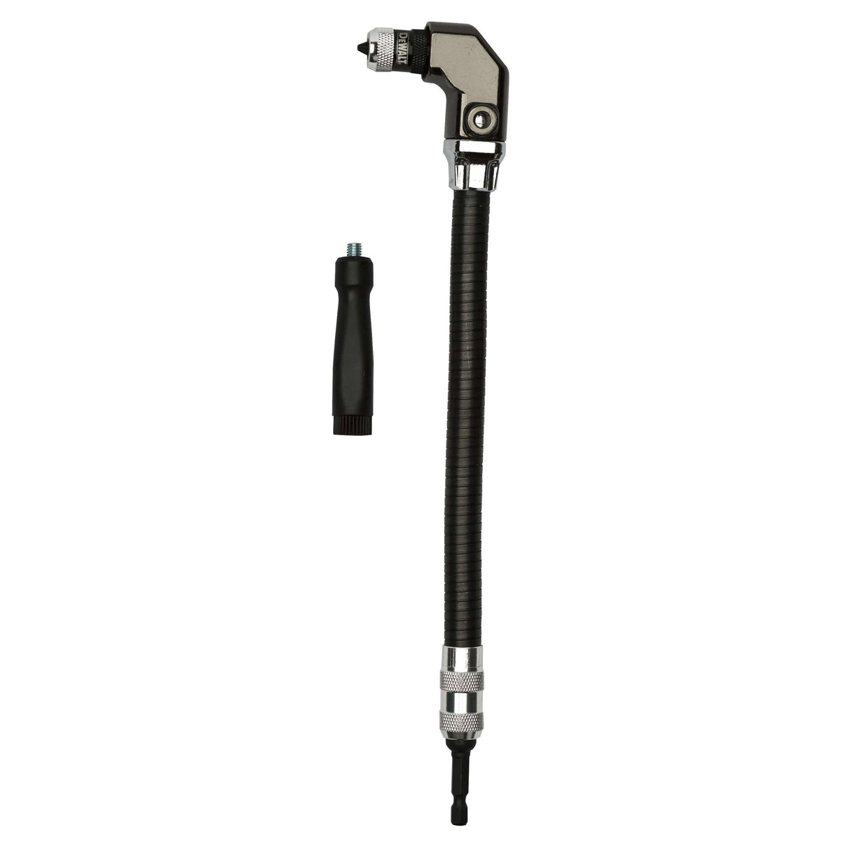 DEWALT right-angle attachment, 12-inch reach for tight spaces
