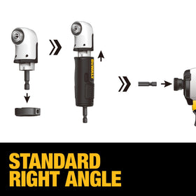 DEWALT flexible shaft option adds reach for awkward angles and spaces