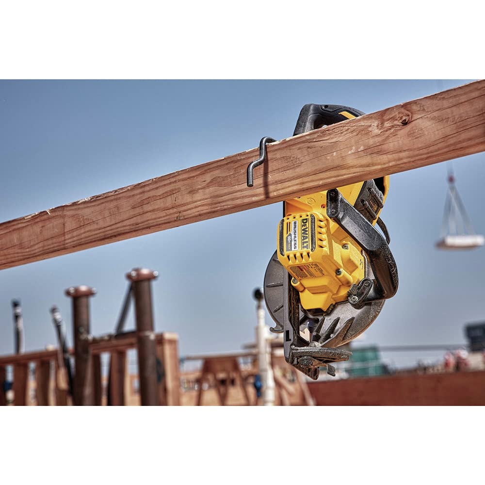 DEWALT depth of cut 2-7/16 inches at 90 degrees for framing tasks