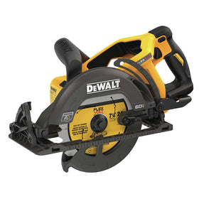 DEWALT circular saw with electronic brake for safer operation
