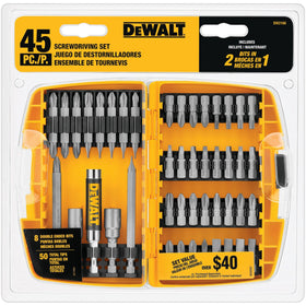 DEWALT industrial-strength case protects contents on job sites.