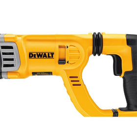 DEWALT D25263K vibration-control close-up highlights reduced user fatigue
