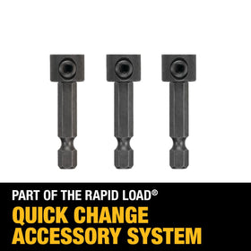 DEWALT stainless interior parts enhance durability and alignment