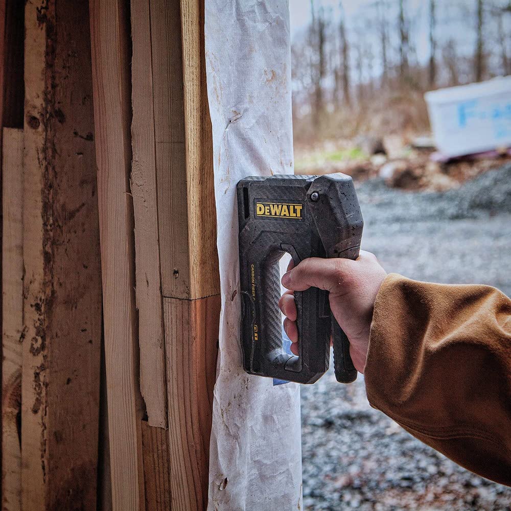 DEWALT DWHT80276 compatible with heavy-duty staples and 18-gauge brads.