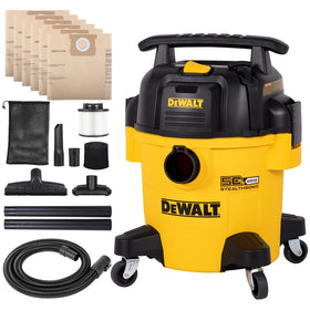 DEWALT Stealthsonic vacuum quiet design enables peaceful home cleaning