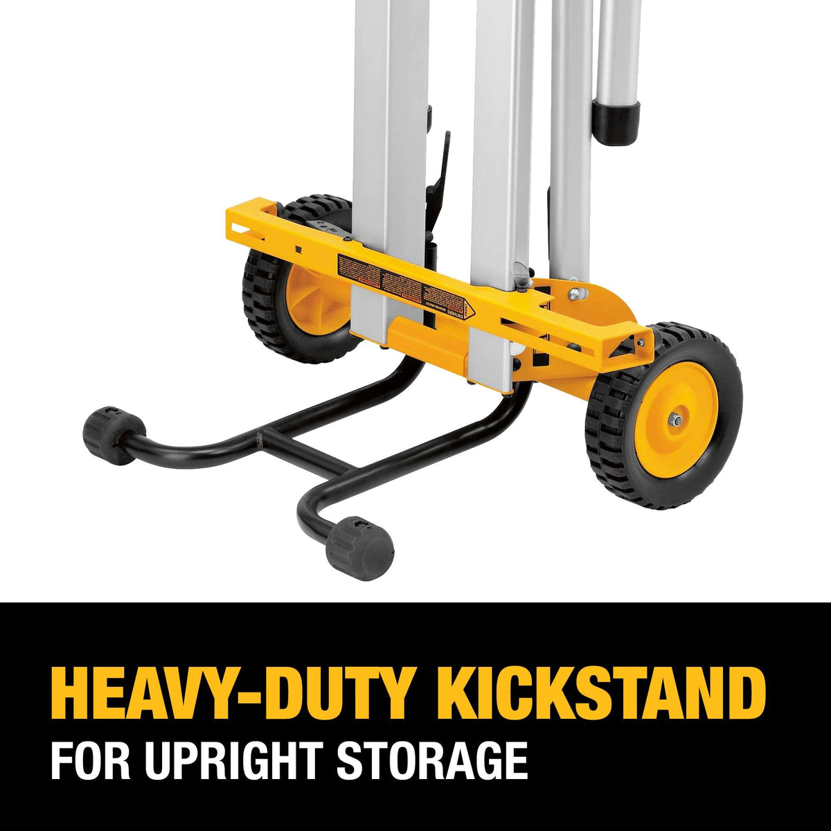 DEWALT DW7440RS table-top height optimizes posture for various applications.