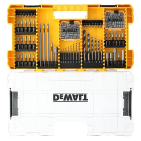 DEWALT Tough Grip 1-4-inch hex screwdriver bits for impact-ready performance.