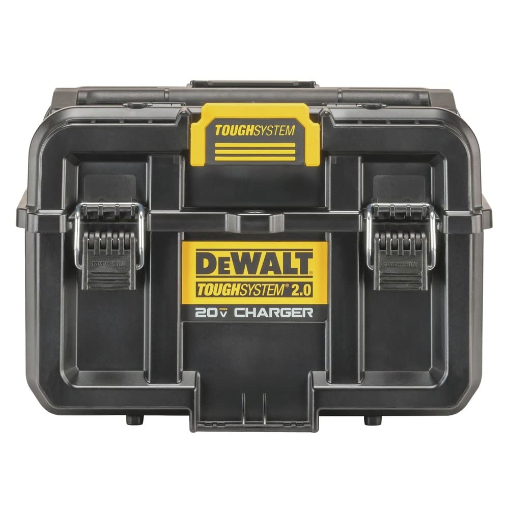 DEWALT ToughSystem 2.0 USB ports power devices while you work.