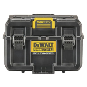 DEWALT ToughSystem 2.0 USB ports power devices while you work.