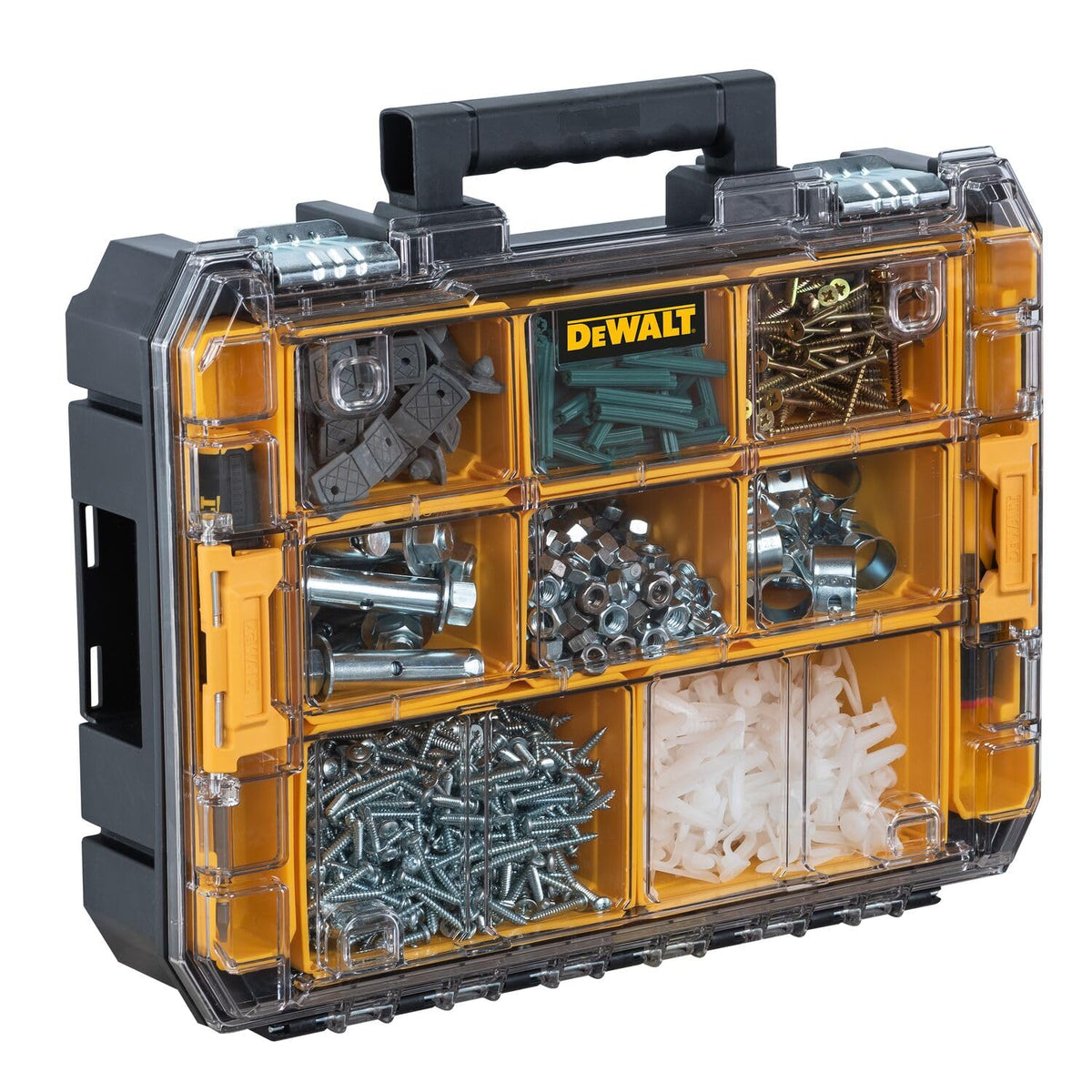 DEWALT TSTAK DWST17805 removable compartments for easy small-part access