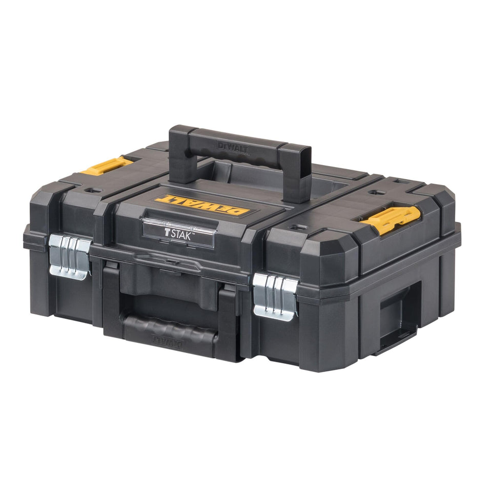DEWALT TSTAK II flat top box top view for organized storage