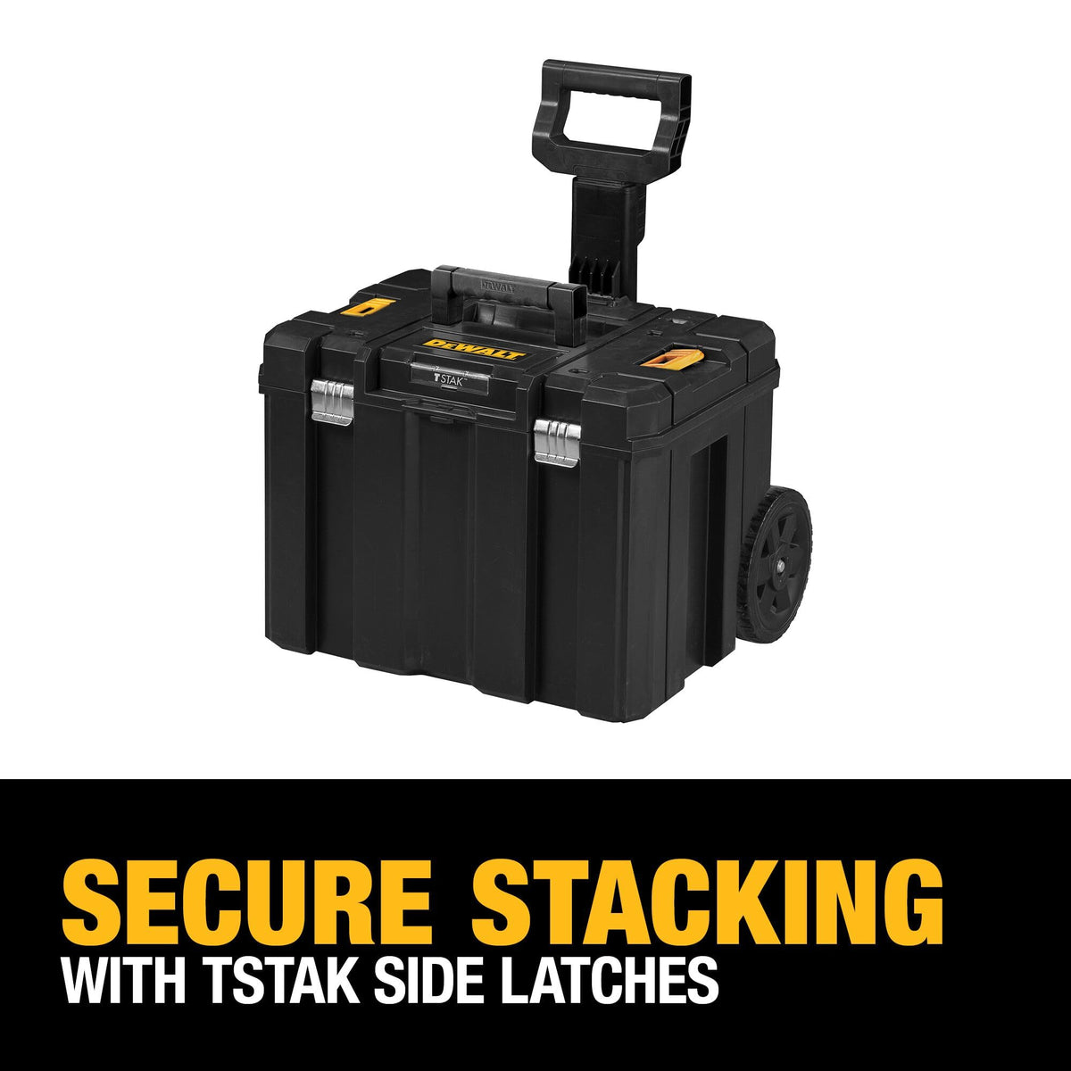 DEWALT TSTAK large-volume box offers ample space for portable kits