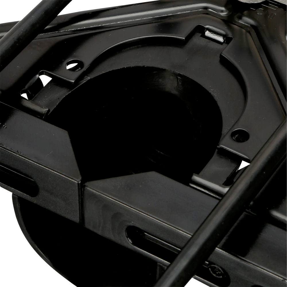 DEWALT DW6913 bottom connection for router and vacuum hose integration.
