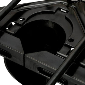 DEWALT DW6913 bottom connection for router and vacuum hose integration.