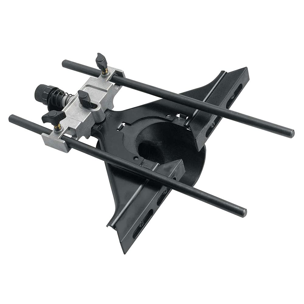 DEWALT DW6913 router edge guide front view with straight-edge precision.
