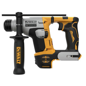 DEWALT DCH172B SDS Plus action in use for fast concrete drilling.