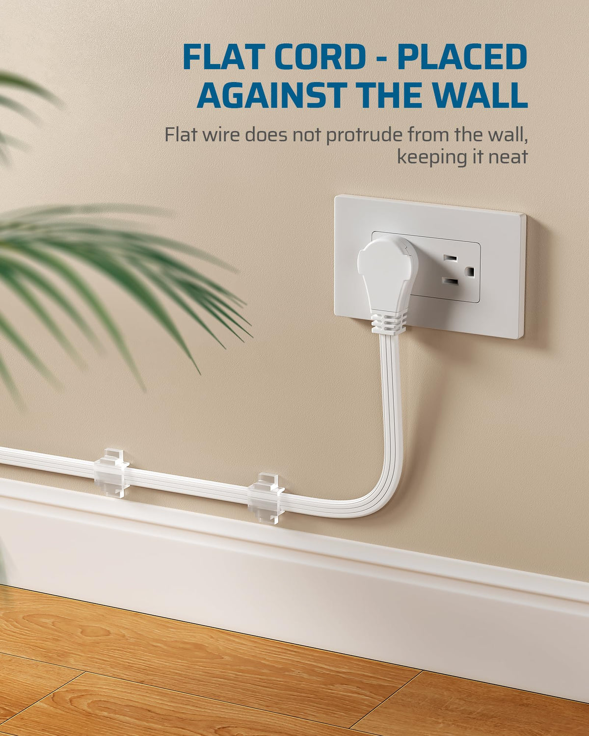 DEWENWILS ETL-certified extension cord for safe, reliable everyday use.