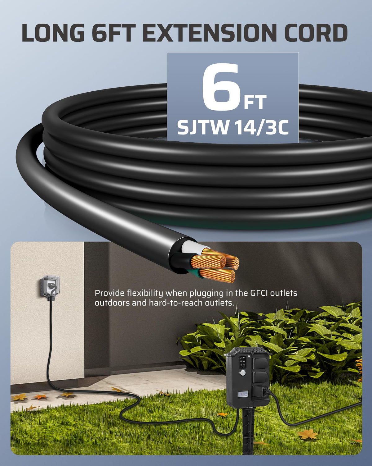 DEWENWILS 100ft RF remote range through walls for easy remote operation
