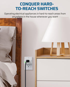 DEWENWILS 200ft range through-walls RF signal for reliable control