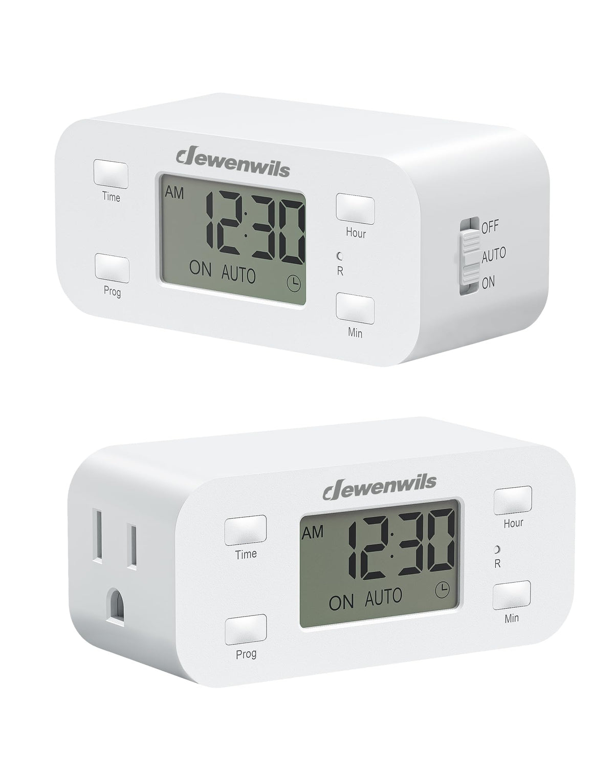 DEWENWILS 24-hour programmable timer outlet for automating lighting