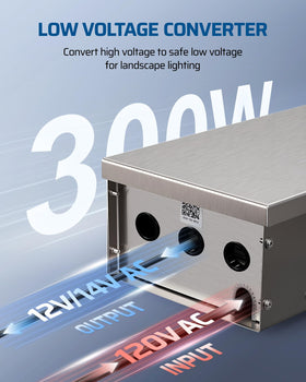 DEWENWILS 300W Matter-transformer supports 2.4GHz Wi-Fi for remote management