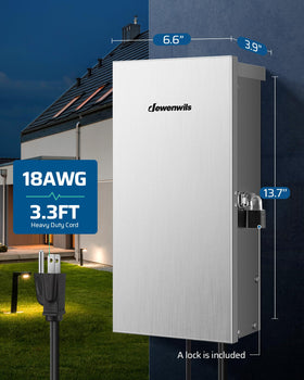 DEWENWILS 300W transformer protecting circuits with overload safeguards