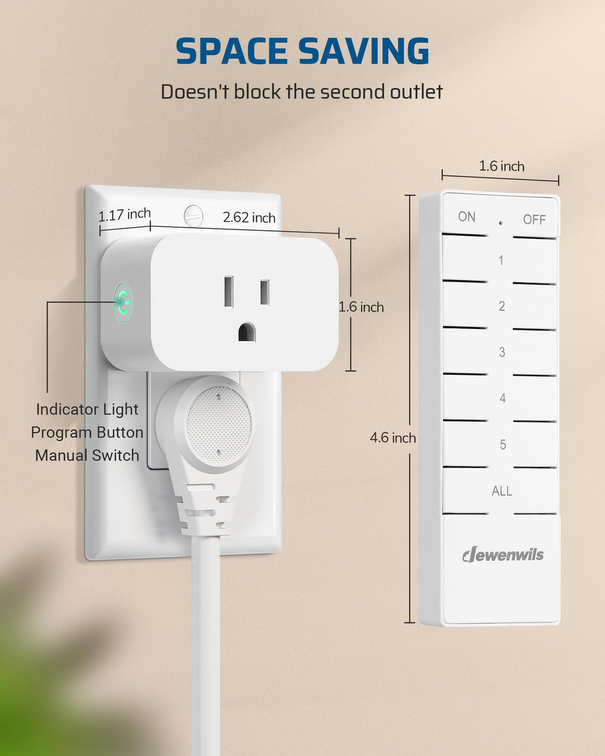 DEWENWILS easy-access kit helps seniors and caregivers manage lighting.