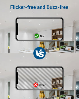 DEWENWILS GU10 LED bulb provides 80+ CRI for accurate colors in daily tasks.
