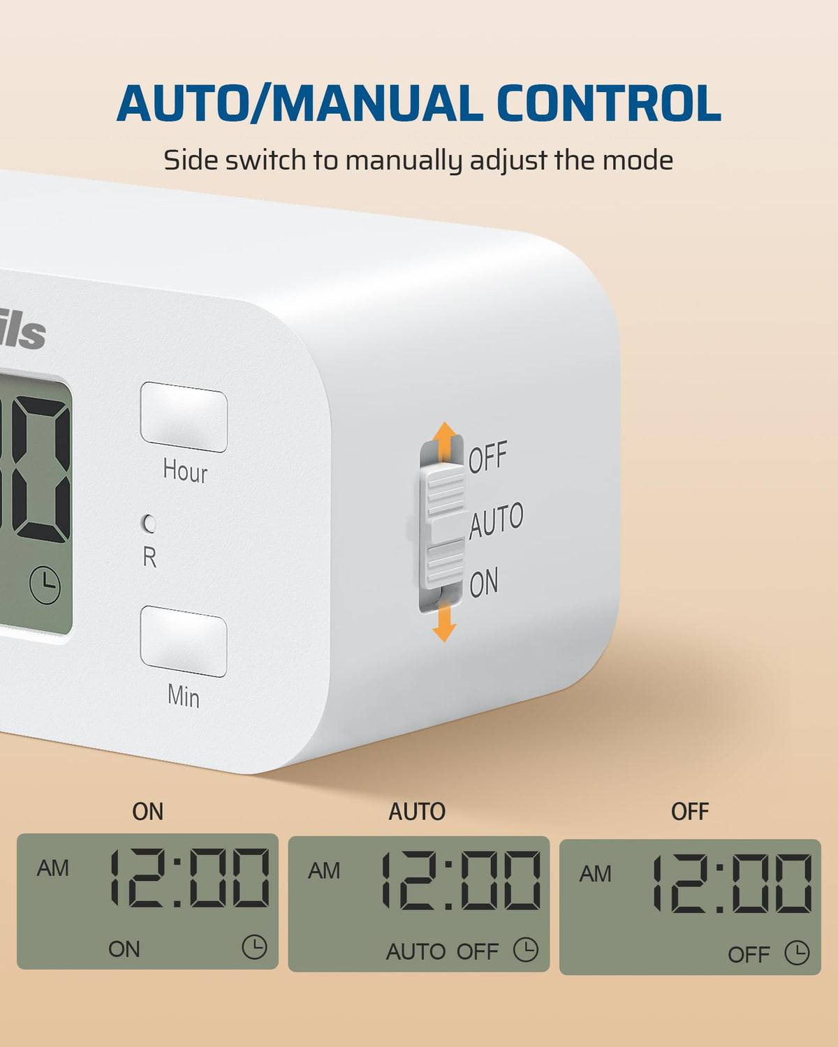 DEWENWILS indoor timer helps create a lived-in ambiance