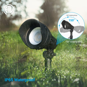 Dewenwils pathway spotlight enhances walkway safety and ambience.
