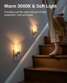 Energy-efficient 0.5W design helps save power while keeping spaces softly lit.