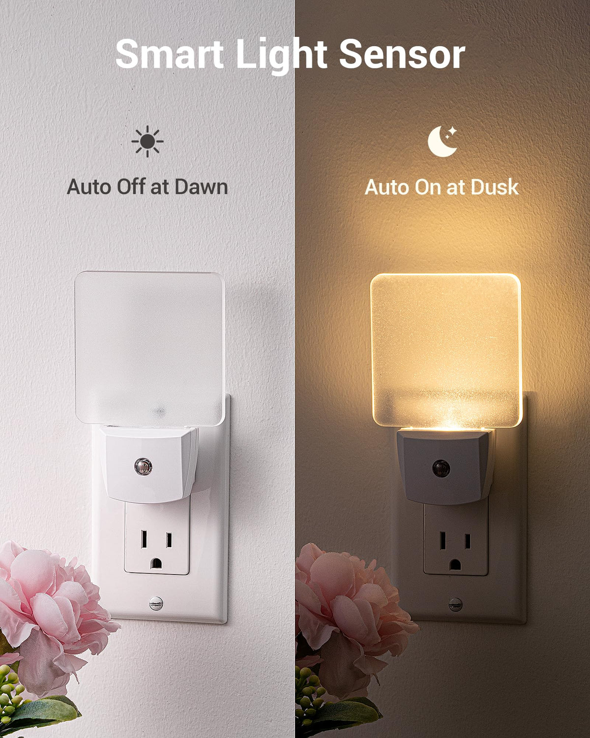 Warm 3000K glow from DEWENWILS creates a cozy, relaxing atmosphere in nurseries.