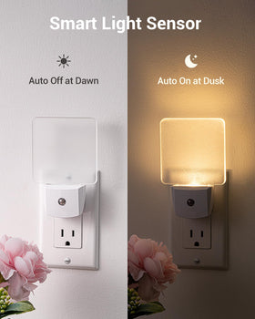 Warm 3000K glow from DEWENWILS creates a cozy, relaxing atmosphere in nurseries.