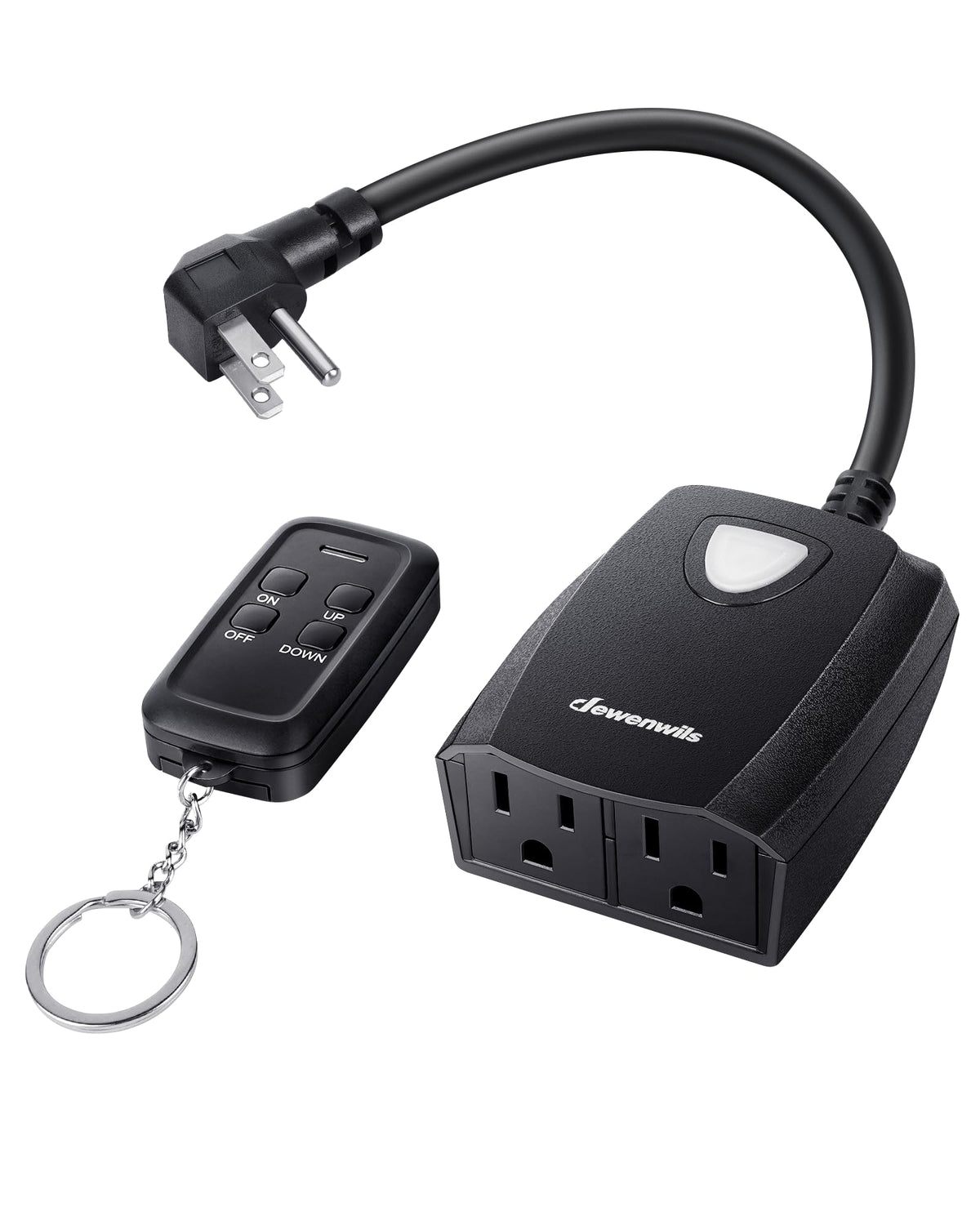 DEWENWILS outdoor dimmer remote control for convenient lighting from anywhere