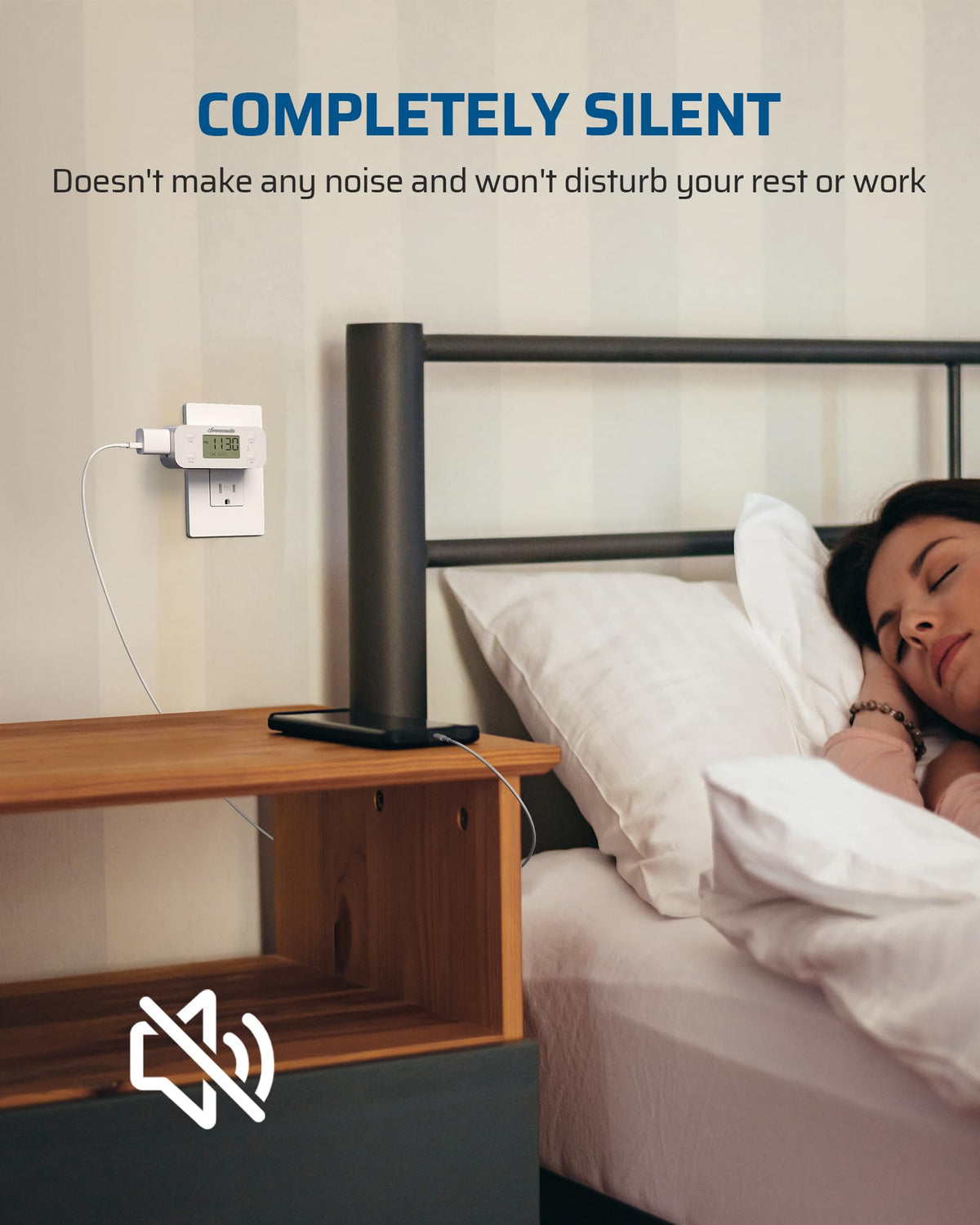 DEWENWILS plug-in timer ideal for lamps and decor