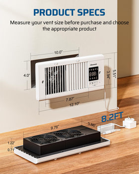 DEWENWILS booster kit includes hardware and power adapter for DIY setup