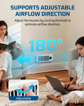 DEWENWILS smart temperature control sensor adjusts airflow automatically