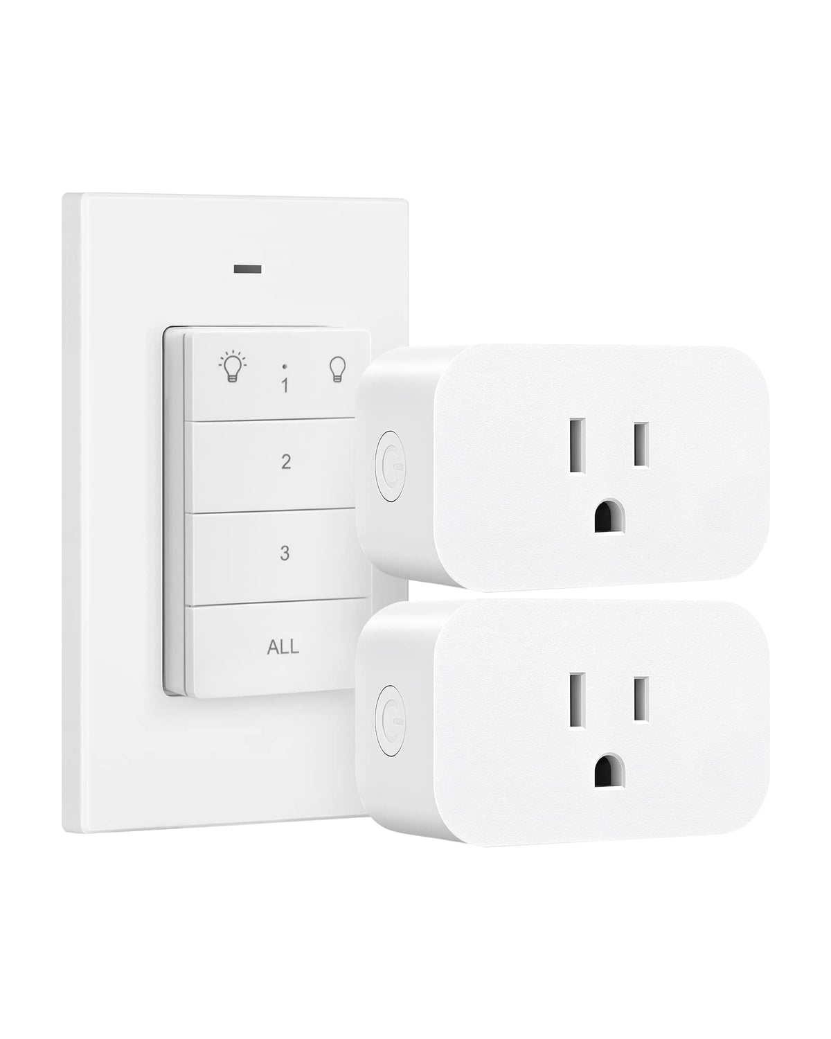 DEWENWILS remote-control outlet wall mount for easy in-wall installation and control.