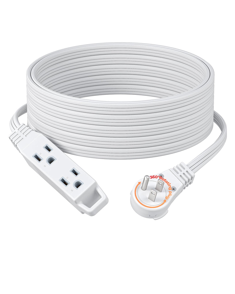 DEWENWILS rotating plug 360° for flexible outlet placement