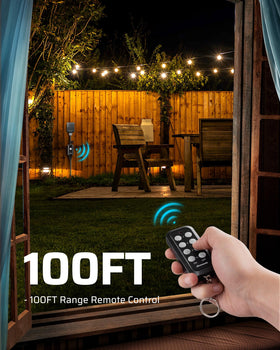 DEWENWILS three outlet power unit supports multiple devices with one switch