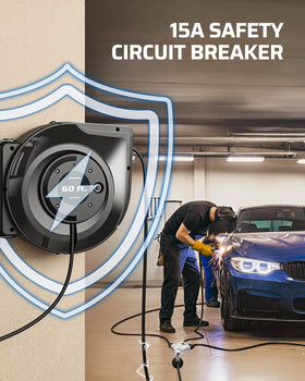 DEWENWILS UL-listed 15A circuit breaker protects devices from overloads