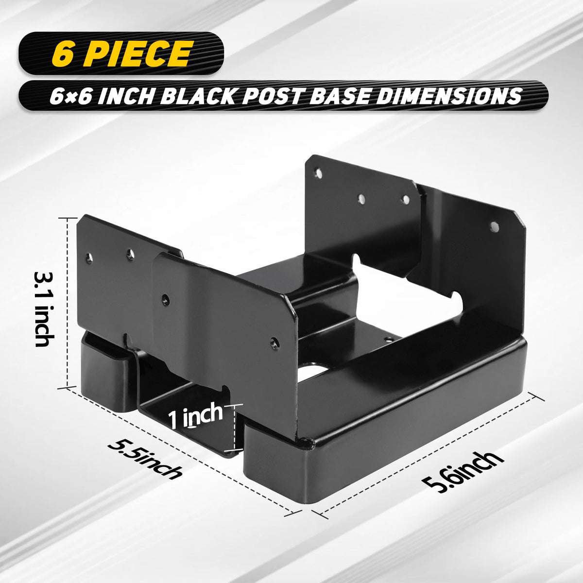 DEWHONETE simple installation with screws for quick, secure mounting.