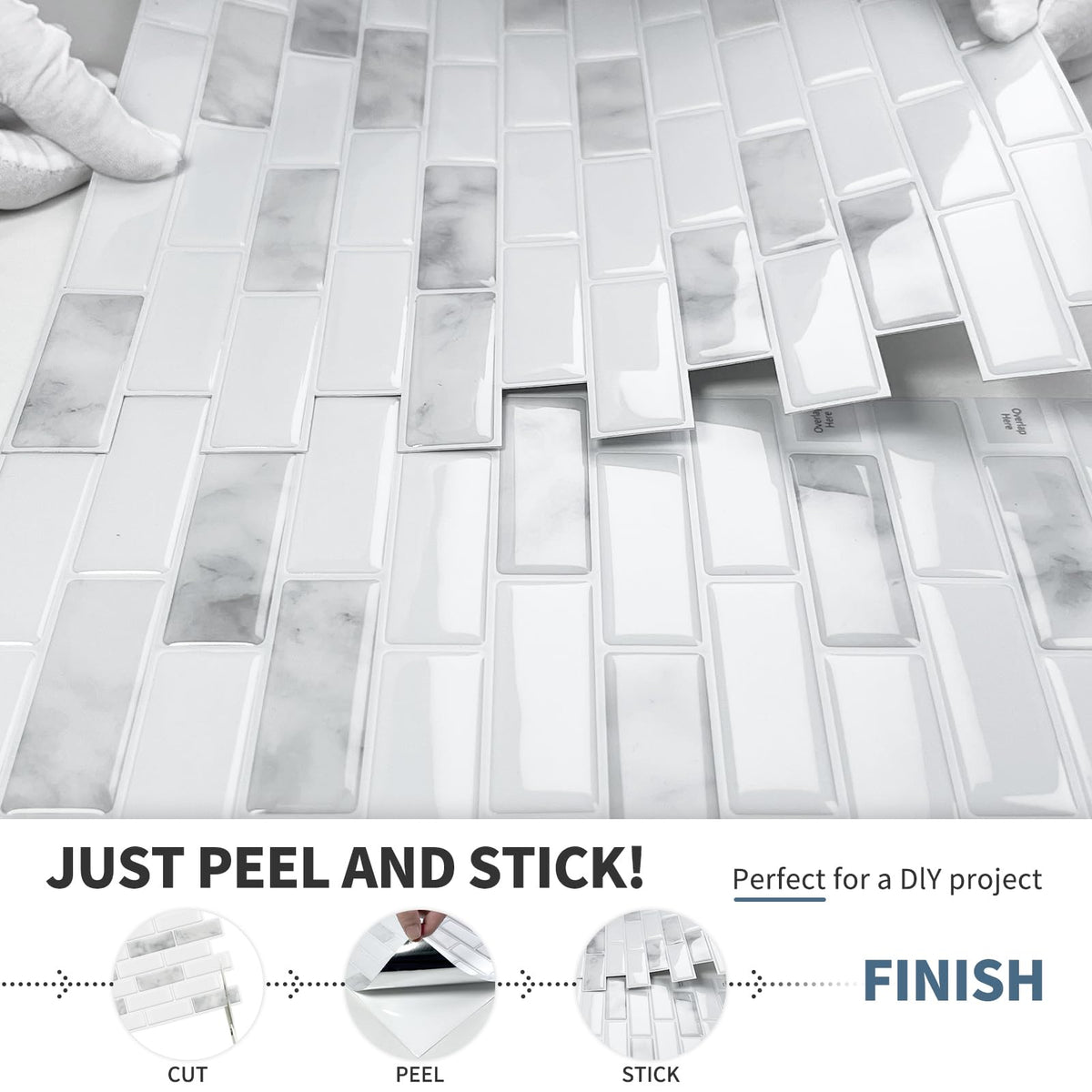 DEWOO 3D crystal-glue surface creates a premium look