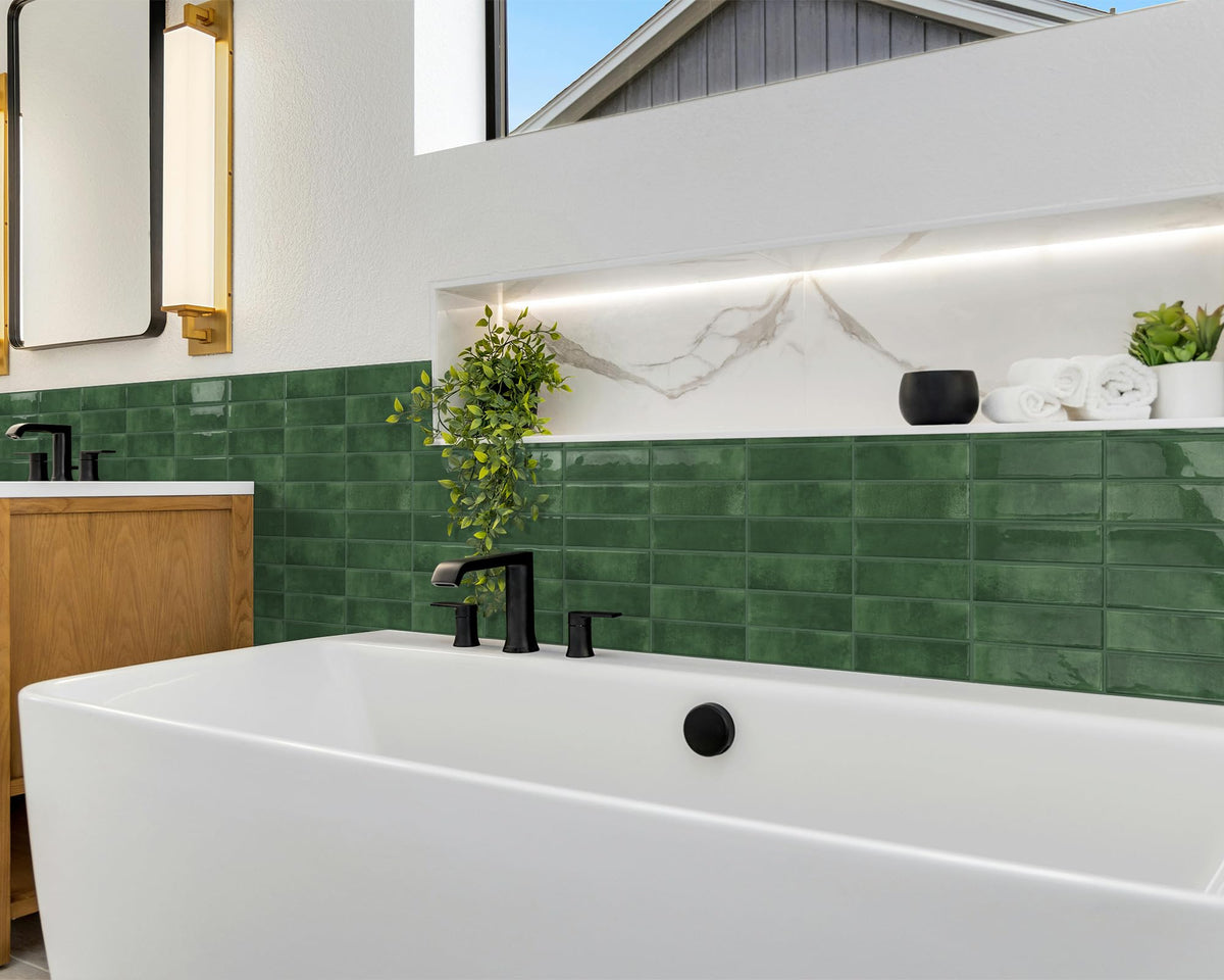 DEWOO minimalist design backsplash for modern kitchen or bathroom