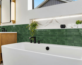 DEWOO minimalist design backsplash for modern kitchen or bathroom