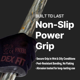 DEX FIT FN330 touchscreen-compatible gloves let you operate devices without removing them.