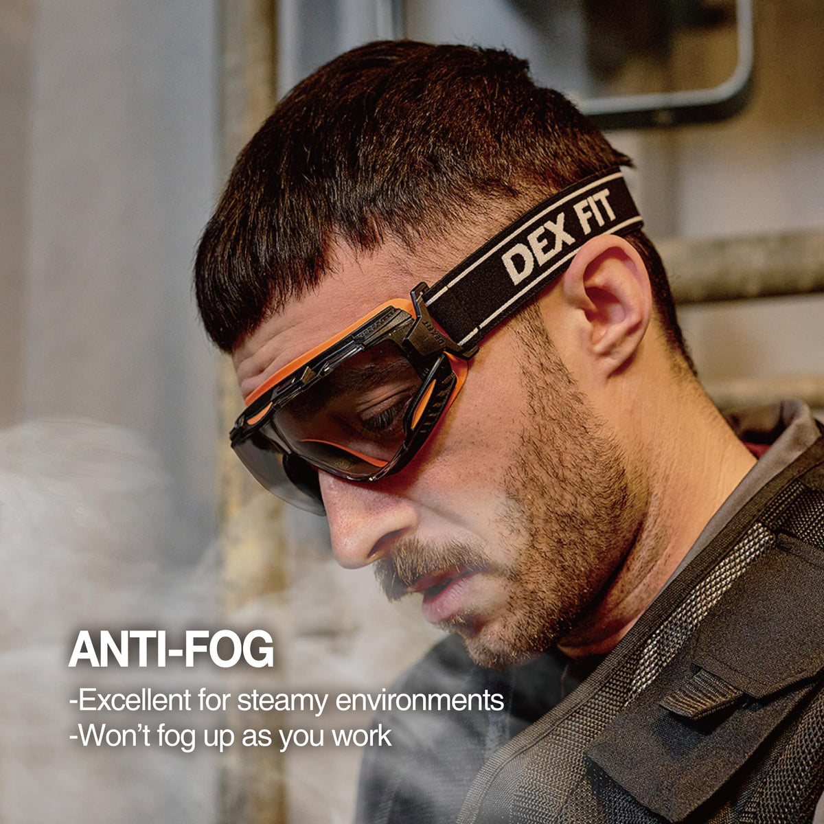 DEX FIT SG220 soft face seal provides comfortable wear