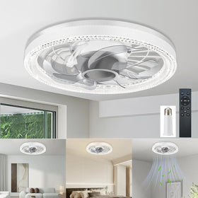 Deyagoo ceiling fan light with remote control for effortless operation